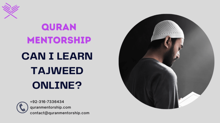 Can I learn Tajweed Online