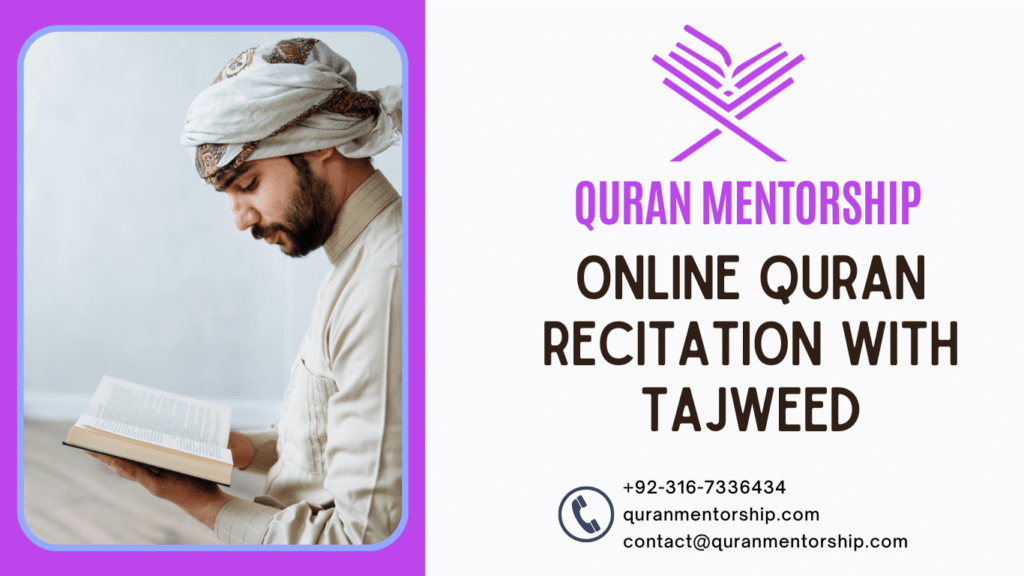 Online Quran Recitation with Tajweed